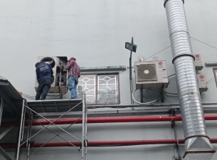 HỆ MÁY LẠNH CÔNG NGHIỆP ỐNG GIÓ 