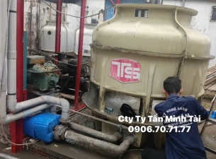VỆ SINH THÁP GIẢI NHIỆT 