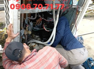 THAY LỐC MÁY LẠNH DAIKIN 10HP 