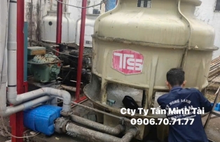 VỆ SINH THÁP GIẢI NHIỆT 