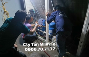 SỬA CHỮA MÁY CHILLER 40HP 