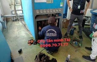 THAY LỐC MÁY LẠNH 20HP